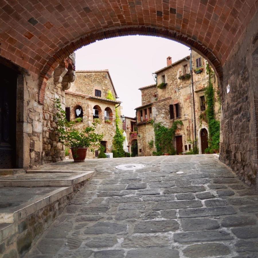 Casa Delle Mura Montemerano Exteriör bild