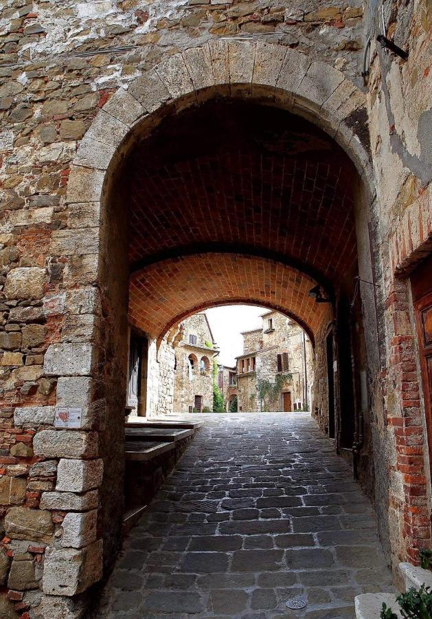 Casa Delle Mura Montemerano Exteriör bild