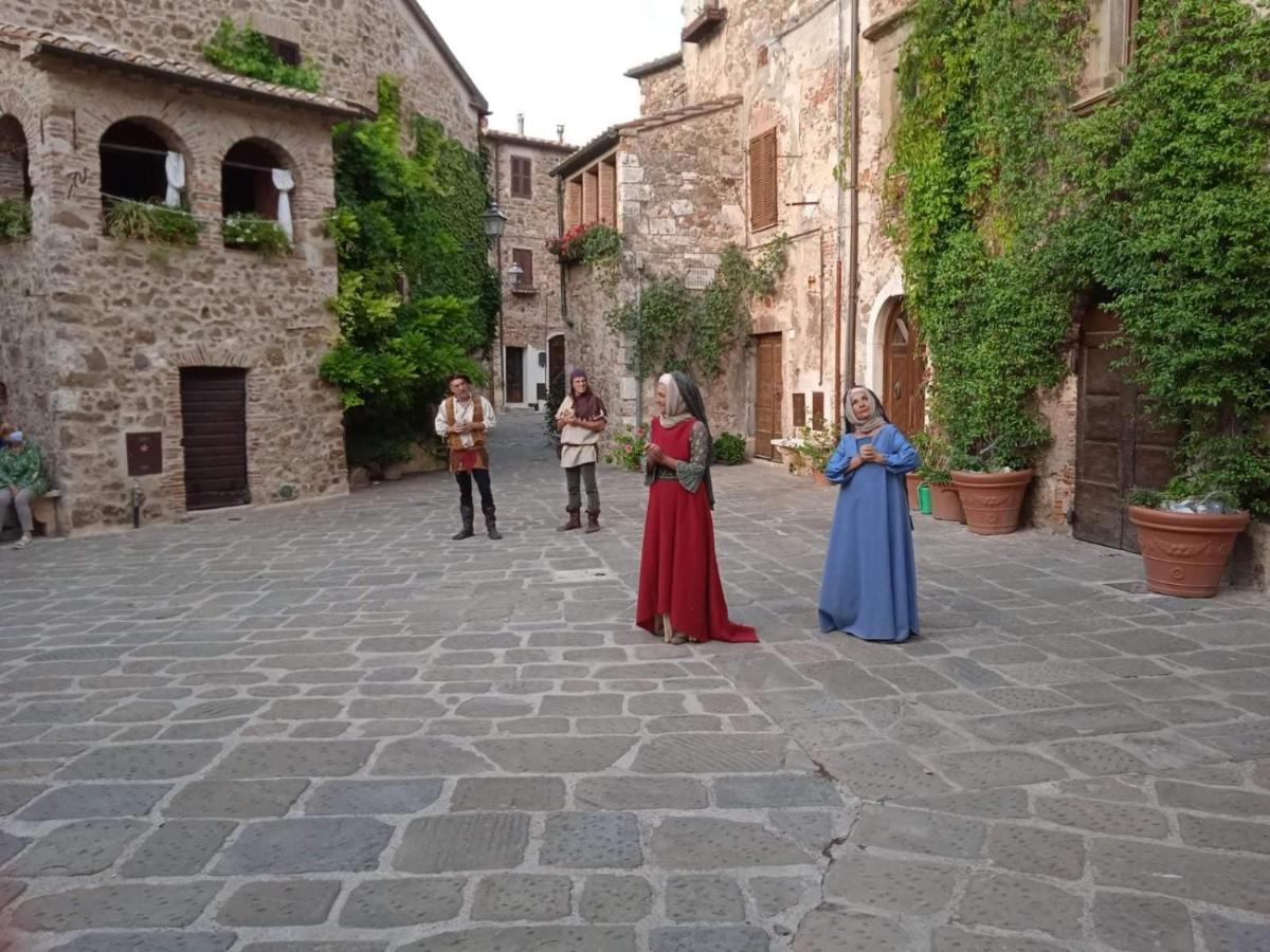 Casa Delle Mura Montemerano Exteriör bild