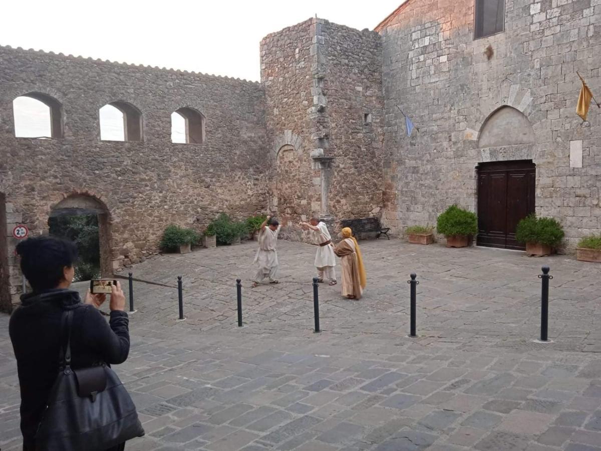 Casa Delle Mura Montemerano Exteriör bild