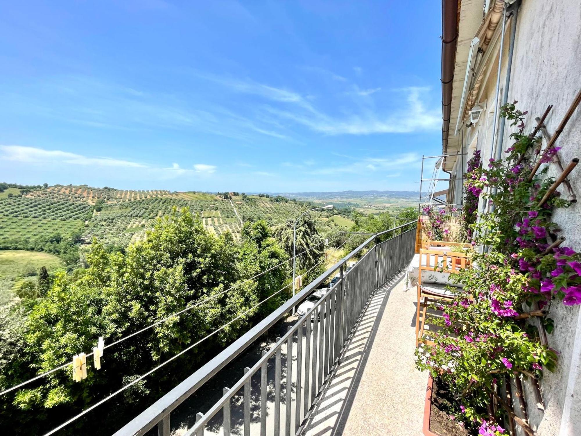 Casa Delle Mura Montemerano Exteriör bild