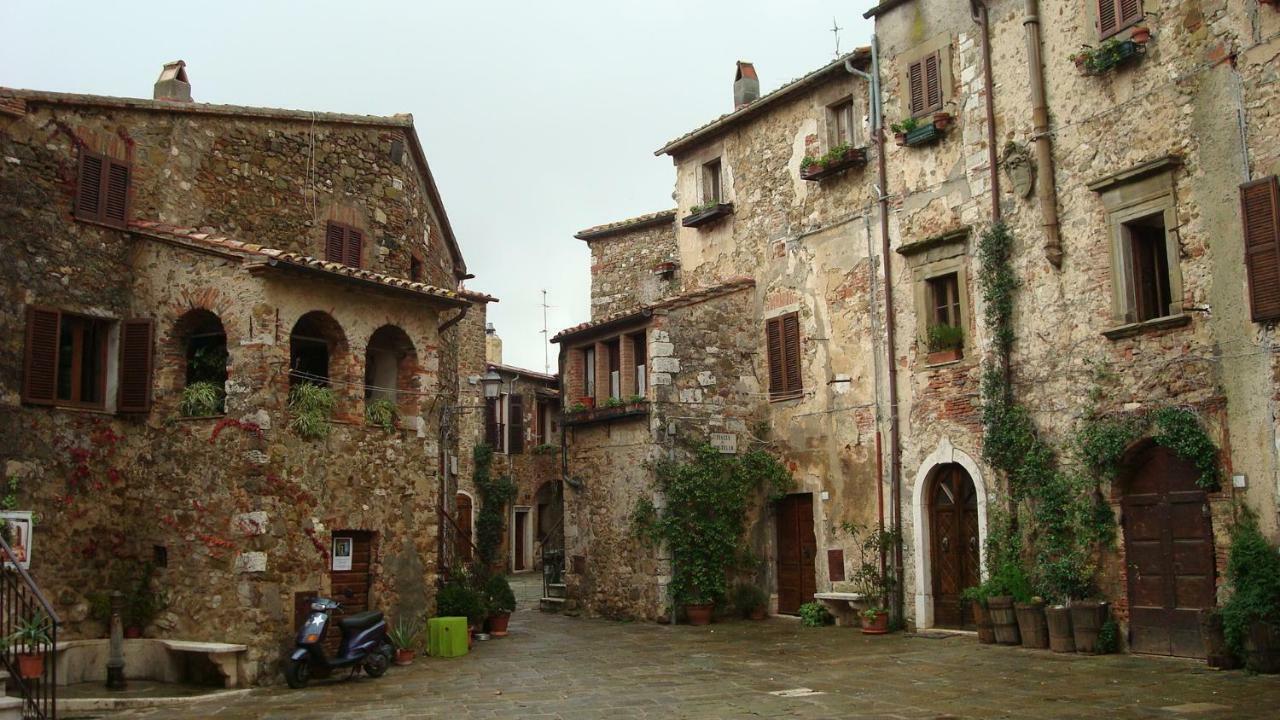 Casa Delle Mura Montemerano Exteriör bild